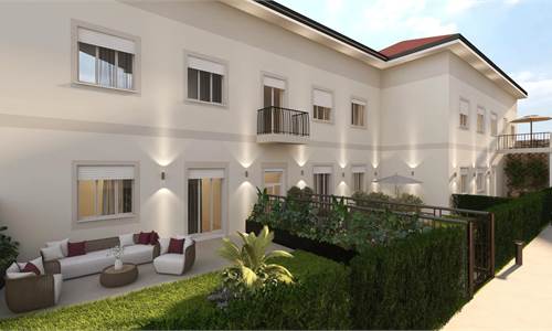 Bilocale e servizi con giardino 